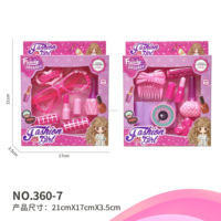 LASIVE TOYS Ensemble de jeu d'imitation pour filles : Princesse, Maquillage et Coiffure, Salon de Beauté