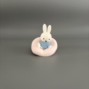JOYC Boîte Mystère Surprise 6+1 Styles, Ensemble de Pierres Diffuseuses en Plâtre avec Huile Essentielle, Figurine de <span class=keywords><strong>Lapin</strong></span> Minimaliste, Ornement Cadeau - Product Image 5