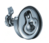 Loquet de compression série M1 20, en acier inoxydable 316 moulé sous pression, type levage et rotation, plage de mesure réglable, dimension 50 mm