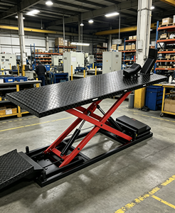 Plataforma Elevadora Hidráulica para Motocicletas de 600 kg, Elevador de Motocicletas para Reparación en Garajes y Centros de <span class=keywords><strong>Servicio</strong></span> - Product Image 6