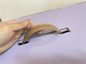 Custom <strong>Large</strong> Size Corrugated Rigid Boxes with Folding Packaging Handles 3mm Matt Lamination Thick Corrugated Board <strong>Pillows</strong> - Product Image 2