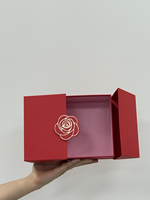 Prix de gros d'usine, boîte cadeau en papier de haute qualité, bleu marine, luxe, personnalisable, biodégradable, imperméable, en forme de livre