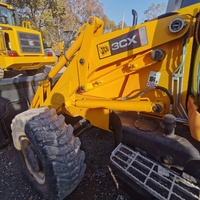 Gebrauchter JCB 3CX Baggerlader mit Cummins-Motor, Hochleistungs-Minilader, 7 Tonnen Nennlast, 63KW Leistung, Direkt vom Werk