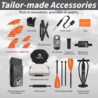 ITAOSTAR Cyberpunk C02C 2025 Vente en gros pas cher Long Design Stand-up Paddleboard Gonflable SUP Planche de surf pour Paddle Padel Board