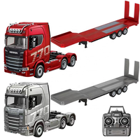 HUINA 1501/1502 Jouets de remorque télécommandés sous licence 1/18 19CH RC Voiture en alliage SCANIA Voiture télécommandée 770S Camion jouet Juguetes Jouets pour enfants