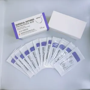 Veterinary Suture With Needle Pet Suture Kit PGA/pdo/silk/nylon/catgut Sterile Surgical Suture For Veterinary