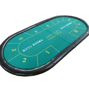 Custom Design Folding Poker Games Table Top