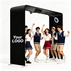 360 °   Photomaton rotatif pour mariages et fêtes, construction en aluminium, compatible avec les smartphones, les iPad et les appareils photo - Product Image 3
