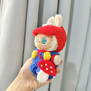 Màu xanh PVC mù Hộp búp bê quần áo thế hệ thứ hai ngồi tư thế thế hệ 1 <span class=keywords><strong>Macaron</strong></span> phổ Mary nấm phim hoạt hình đồ chơi - Product Image 5