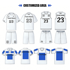 Tenues de sport d'été personnalisées les plus vendues, 100 % polyester, séchage rapide, évacuation de l'humidité, respirantes, anti-bactériennes, shorts unisexes de football - Product Image 5