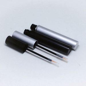 Emballage personnalisé en boîte de papier pour tube de rouge à lèvres en aluminium argenté ou doré, conteneur vide de 5 ml avec pinceau, logo personnalisé - Product Image 5