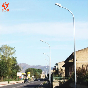 Giá thấp nhất ánh sáng đường phố cực cho năng lượng mặt trời quảng cáo trên trang trí đôi 3m 4m 10 Meter 12 Meter cao đèn chi phí đường ngoài trời - Product Image 1