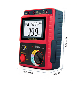 เครื่องวัดความต้านทานฉนวนสมาร์ท AR907+ ความทนทานสูง 1000V/1kV สำหรับทดสอบฉนวนของผลิตภัณฑ์ M E e R - Product Image 1