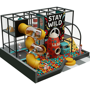 Équipement de jeu intérieur pour enfants sur le thème de la forêt, avec tunnels et grande fosse à balles, pour hôtels et complexes hôteliers, fourni directement par l'usine - Product Image 3