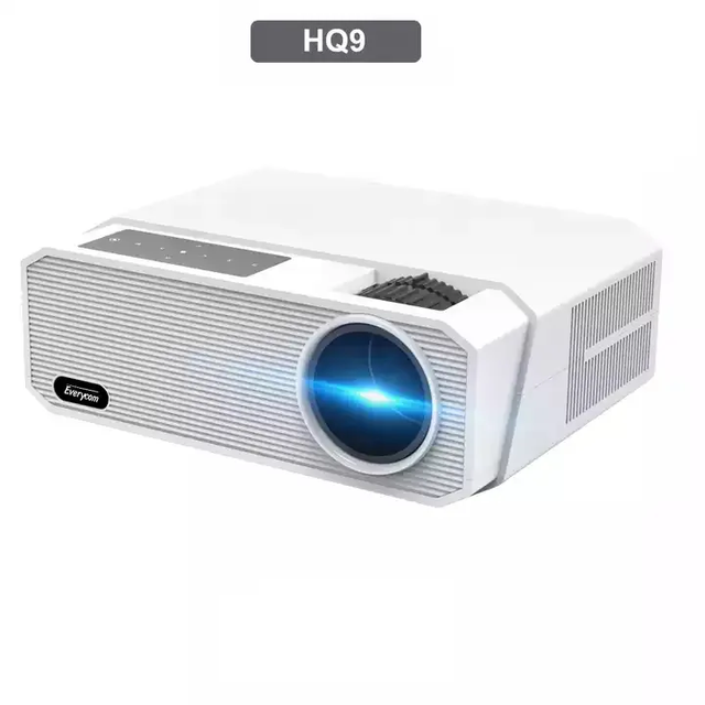 Everycom HQ9W LED 1080P Brightness 8000 Lumens FHD Android 9.0 5G WIFI Smart Phone 4k Projector Beamer Presentation Equipment