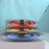 Spinner de Dedos Antiestrés, Robot Transformable Creativo, Juguete Sensorial para Aliviar el Estrés, Spinner de Dedos Transformable