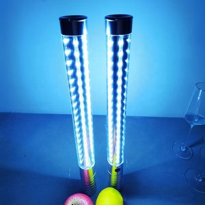 Nouveau 45CM Alliage D'aluminium Clignotant Glow Wine Stick Led Bouteille Service Sparklers Bouteille Topper Led Strobe Baton Lumière Bouchon De <span class=keywords><strong>Vin</strong></span> - Product Image 3