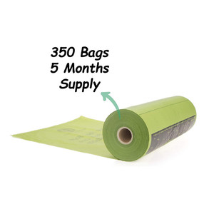 Impreso personalizado perfumada tierra amable fuerte 100% compostables Bio Degradable perro caca bolsas - Product Image 2