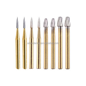 [Aifan nha khoa] sản phẩm nha khoa mới fg7408 vàng tráng FG mũi khoan cacbua nha khoa tốc độ cao - Product Image 3