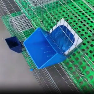 Mangeoire suspendue pour lapins, hamsters et cochons d'Inde, avec abreuvoir intégré pour cage à lapins - Product Image 5