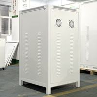 Stabilisateur de tension triphasé AC 350 kVA, AVR automatique, enroulement en cuivre, haute efficacité, protection contre les surtensions, écran LCD, 50/60 Hz