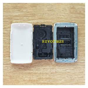 Haute qualité pour <span class=keywords><strong>Renault</strong></span> 4 boutons couverture <span class=keywords><strong>de</strong></span> <span class=keywords><strong>carte</strong></span> à puce blanc couverture arrière boîtier <span class=keywords><strong>de</strong></span> remplacement sans Logo - Product Image 4
