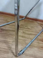 Table pliante moderne vintage en PET blanc, capacité de charge de 100 kg, utilisée dans les restaurants, vente chaude, table pliante à vendre
