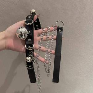 Grote Bell Choker Kraag Pu Nek Ring Schattige Meid Hete Meid Puur Verlangen Lood Ketting Seksspeeltjes Bondage - Product Image 5