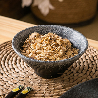 Bol à riz domestique rétro japonais Bol à glace en céramique pour dessert à la torche Bol d'assaisonnement commercial pour restaurant de 4.5 pouces