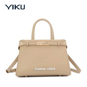 2025 Trendy Ladies Custom LOGO Designer PU Leather Sling <strong>Bag</strong> Single Strap Casual Tote Shoulder Handbag - Product Image 1
