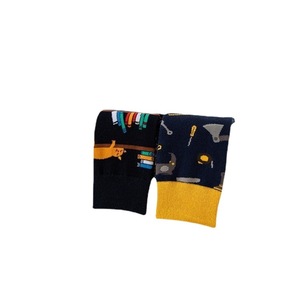 Calcetines divertidos de algodón unisex personalizados con logotipo estampado libros química matemáticas herramientas hombres mujeres algodón equipo - Product Image 5