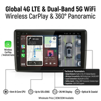 Radio Mobil LODARK UIS7870 Carplay Android 7 Inch 6nm Android 13 QLED Octa Core Android Car Stereo Pemutar Android Mobil untuk Toyota