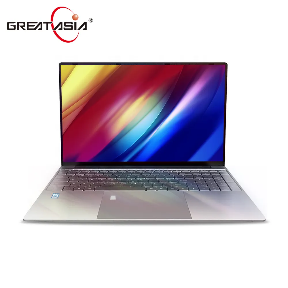 Laptop kantor bisnis ultrabook 15.6 inci, laptop intel celeron ram 16gb rom 256gb ssd i3 i5 tingkat