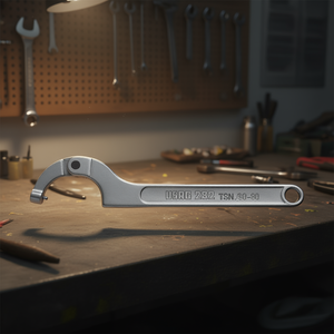 Clé à molette réglable 282 Tsn, métrique, longueur d'ouverture 10 mm, L, avec trou pour accrocher - Product Image 3