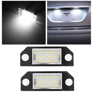 Luce Targa a 24 LED per <span class=keywords><strong>Ford</strong></span> <span class=keywords><strong>C</strong></span> <span class=keywords><strong>MAX</strong></span> Focus MK2 2003-2008, Lampada LED per Targa, Accessori Auto - Product Image 1