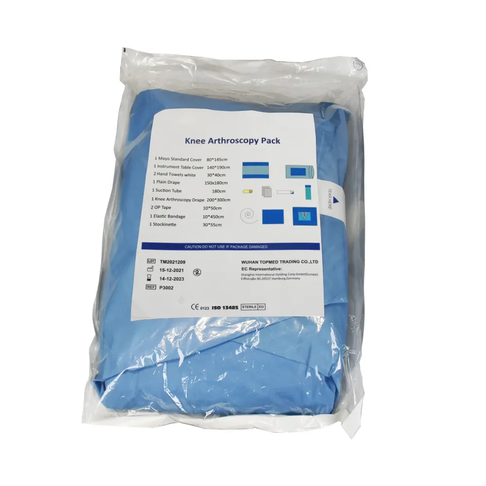 Medical Consumable Surgical Drape Pack Disposable Surgical Knee Arthroscopy Pack Wholesale