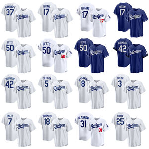 All'ingrosso personalizzato 2025 nuove maglie da Dodgers di Los Angeles, le migliori maglie da Baseball ricamate cucite OHTANI BETTS. - Product Image 1