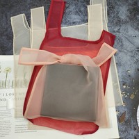 WENLUO PACKAGING Anpassbare Netz-Einkaufstasche Leichtgewichtige Verpackungstasche Hochwertige B2B-Quellenfabrik Personalisiertes Logo Größe