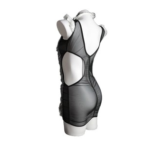 Tenue de femme de chambre, robe de lingerie sexy avec dentelle et nœud, costume de jeu de rôle pour femmes - Product Image 4