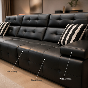 Sofá Cama Reclinable Expandible Multifuncional Inteligente Convertible 2622 Modular Ideal para Espacios Modernos con Cojines - Product Image 2