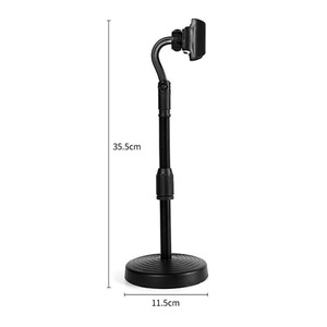 Desktop Extendable Live Streaming Stand Telescopic Phone Holder For Desk Use Plastic Material Multi Functional Support Frame - Product Image 2