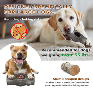 Yıpranmaz Plastikten Yapılmış, Agresif Çiğneyiciler İçin 3'ü 1 Arada Ekolojik, Etkileşimli ve Dayanıklı Dondurulmuş Atıştırmalık Köpek Oyuncakları - Product Image 5
