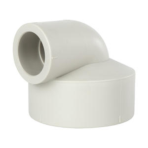 Raccord coudé réducteur Rongsheng PPH 90 degrés en PVC pour tuyaux d'alimentation en eau, flexibles de plomberie, conception industrielle, durable - Product Image 1