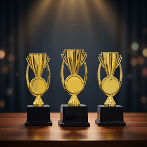 Trofeo Portátil de Metal Fundido a Presión de Primera Calidad para Grabado, Premios de Oficina, Motivación de Empleados, Programas de Reconocimiento del Éxito Corporativo - Product Image 1