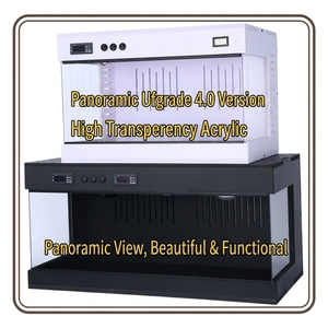 Terrario de PVC de 38 Galones para Reptiles, Jaula para Serpientes con Termostato Inteligente Dual, Tanque para Dragones Barbudos, Casa Grande para Lagartos y Tortugas, OEM - Product Image 2