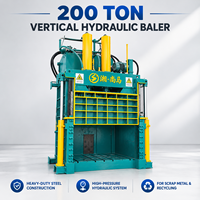 Vertikale Hydraulische Metallpresse 200 Tonnen Schwerlast-Schrottstahl/Eisen/Kupfer Recycling-Pressmaschine für Großindustrie