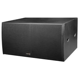 Caisson de basses double 18 pouces 1300 W, bon prix, boîte de sous-haut-parleur puissante, haut-parleur audio disco, puissance pro