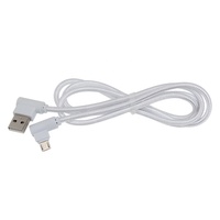 Câble de Charge Micro USB 2.0 25cm 90 degrés, court Nylon V8, câbles de données pour téléphone Android, cordon de Charge Micro USB