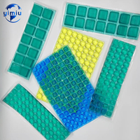 Coussin en gel rafraîchissant pour le cou 36*13cm, drap de matelas pour soulager l'acidité, la douleur et le stress