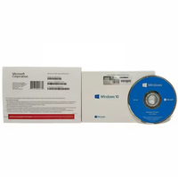 Licencia OEM para 10 empresas, DVD con etiqueta COA completa, activación en línea, garantía de 12 meses, clave empresarial, en stock, redes